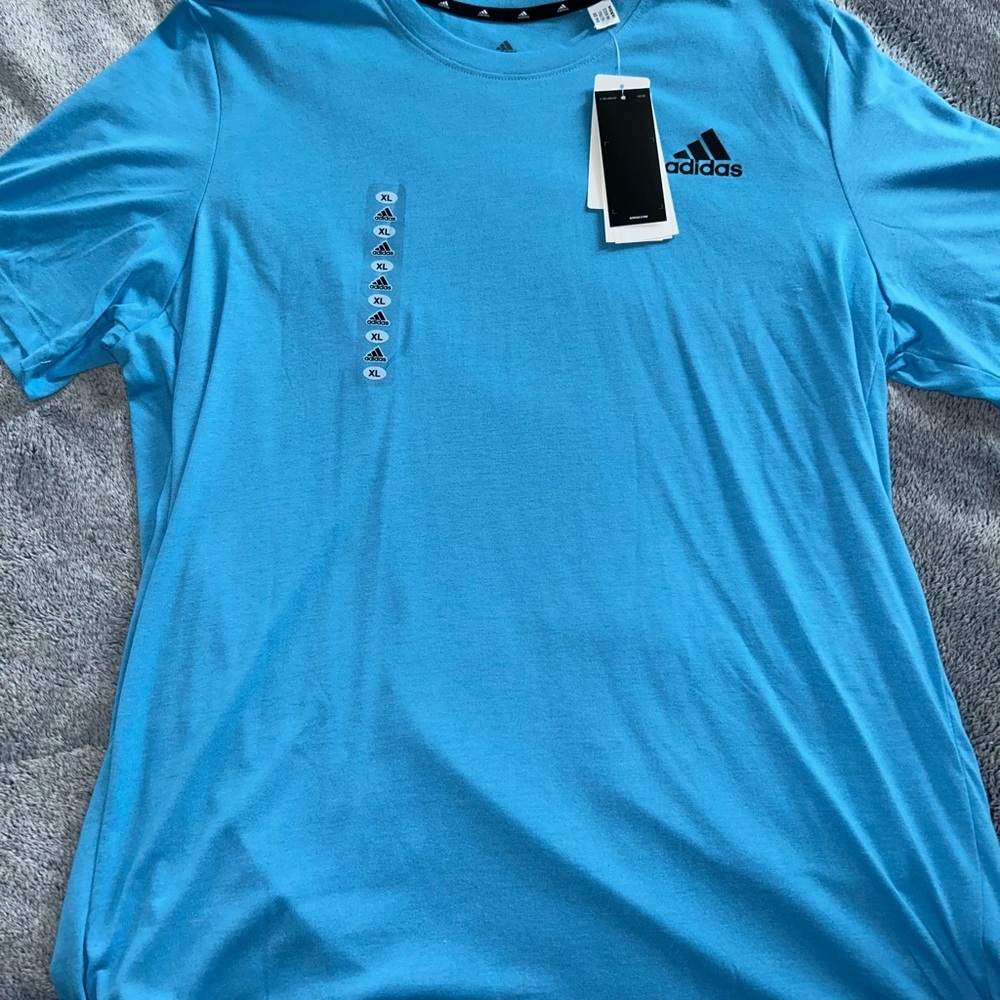 Adidas Men's Blue T-Shirt